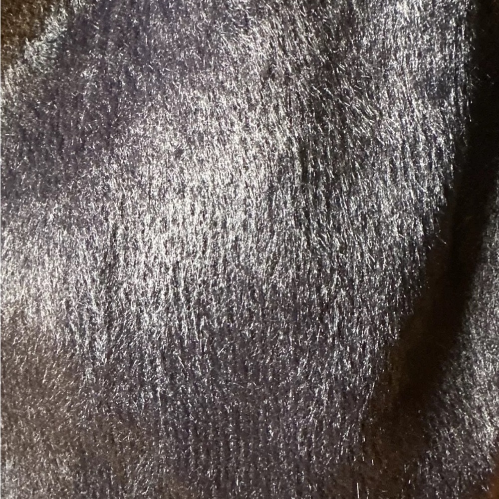 Love token ladies fuzzy black open cardigan 2 from pockets size S NWT - Picture 7 of 9